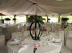 There is a choice of wedding menus available to fit your budget